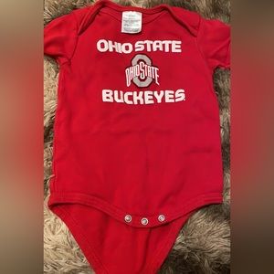 Ohio state buckeyes onesie